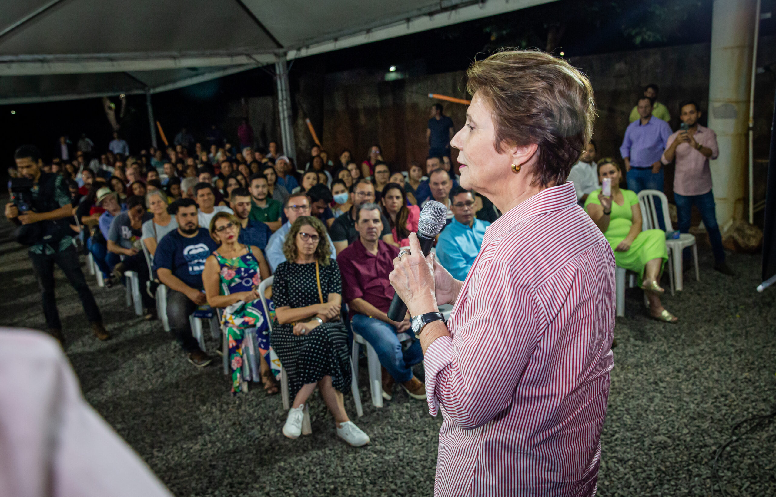 “Eu quero ser a senadora do meu estado, meu partido se chama Mato Grosso do Sul”, ressalta Tereza Cristina